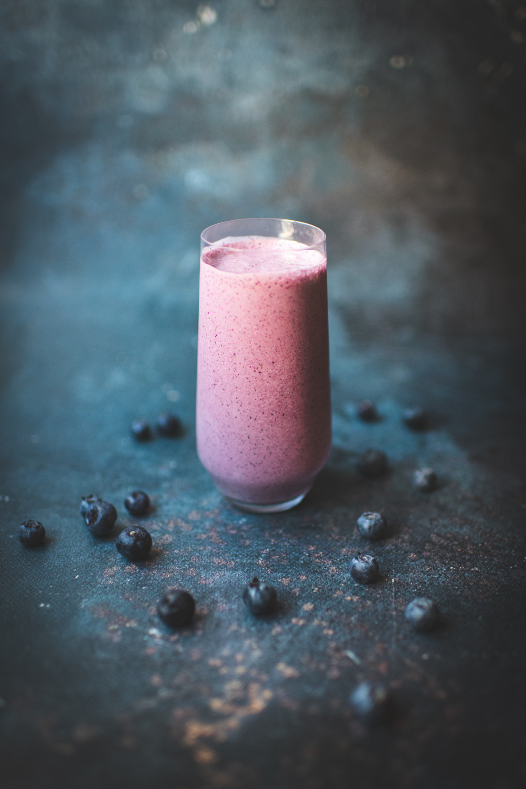 Blueberry protein smoothie