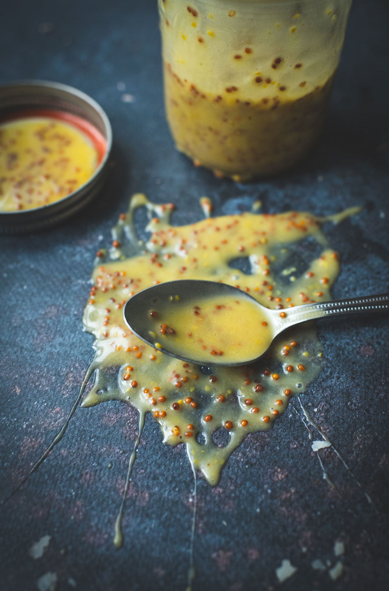 Vinaigrette à la moutarde, à l&rsquo;érable et à la truffe
