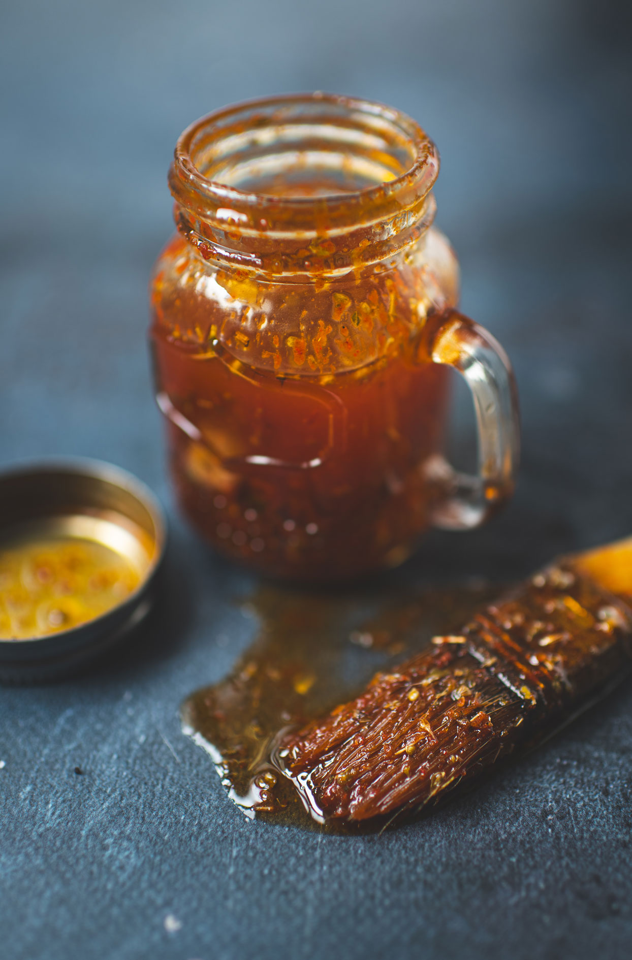 Vinaigrette au miel, thym et paprika fumé