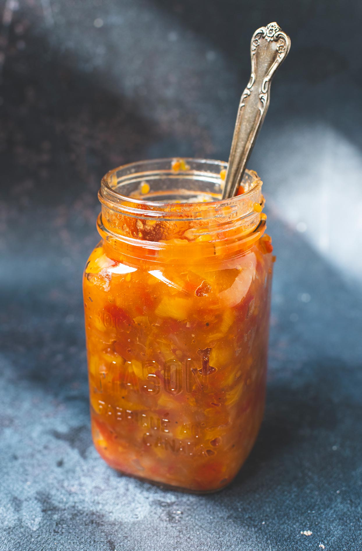 Homemade fruit ketchup