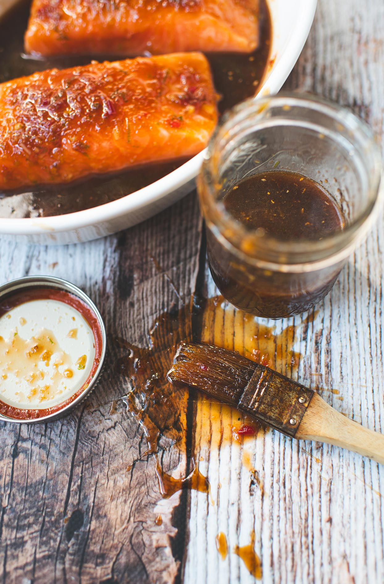Marinade au chili sucré