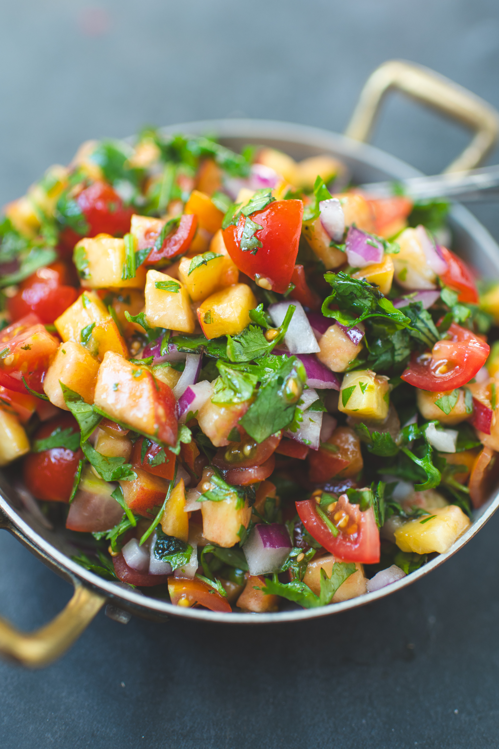 Peach salsa