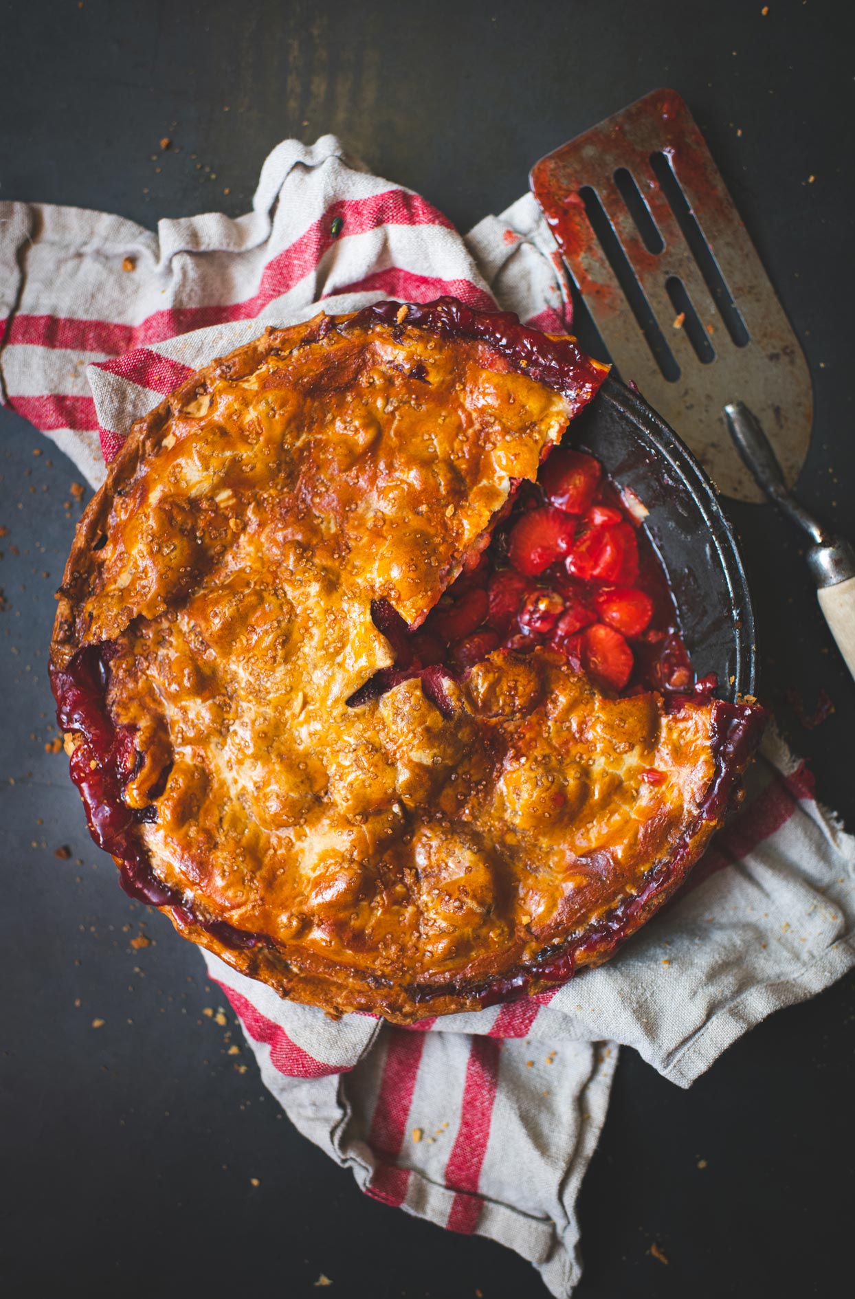 Tarte aux fraises classique
