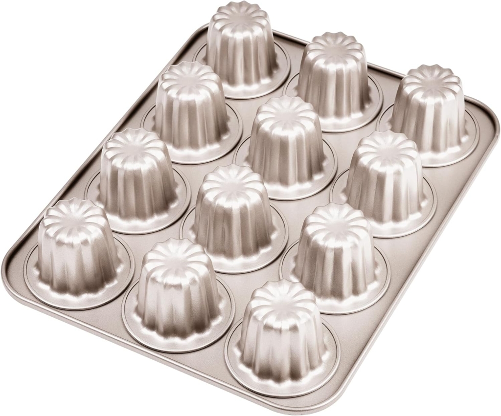 Moule à cannelés 12 cavités