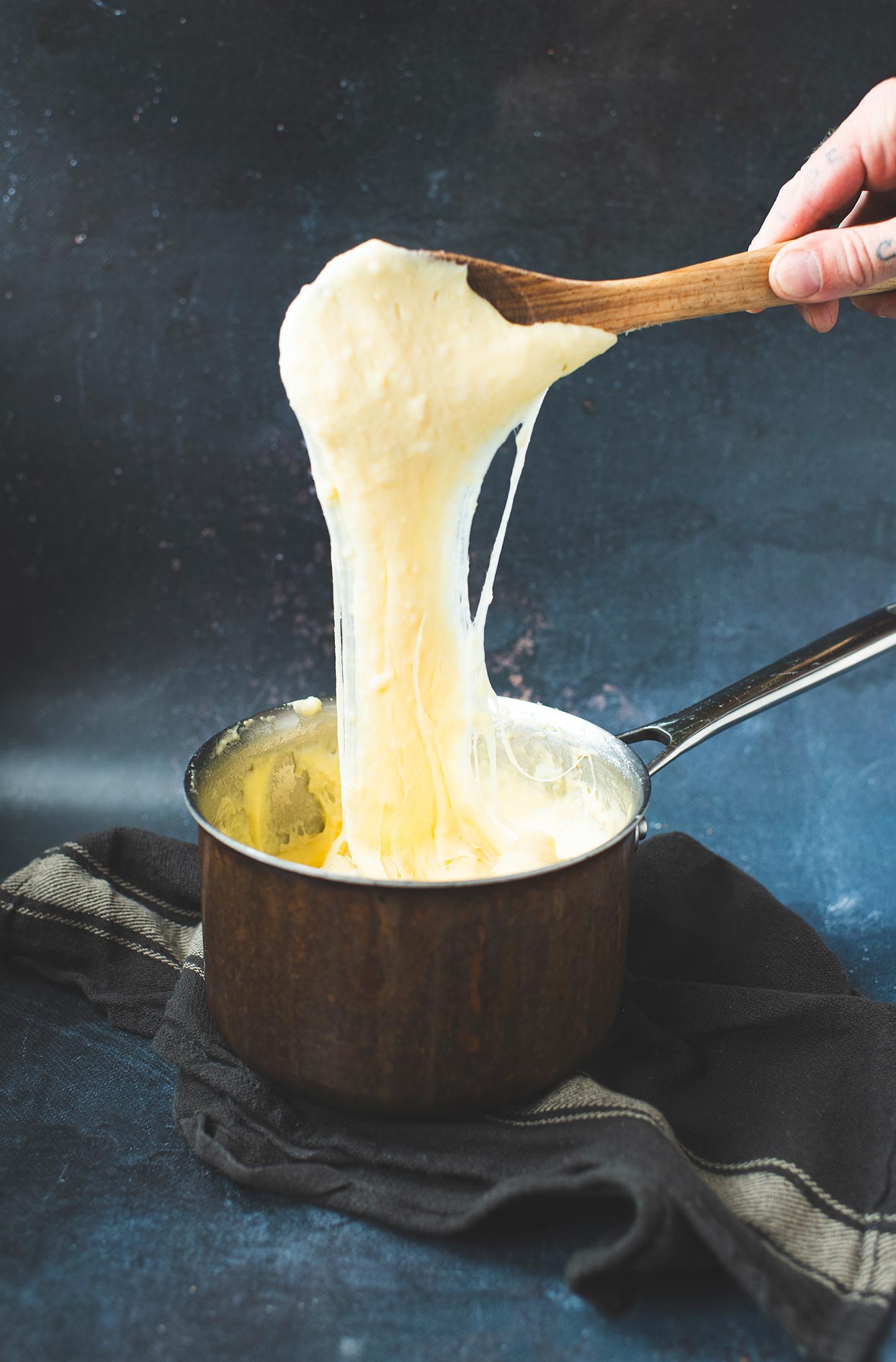 Aligot au gruyère et à la mozzarella
