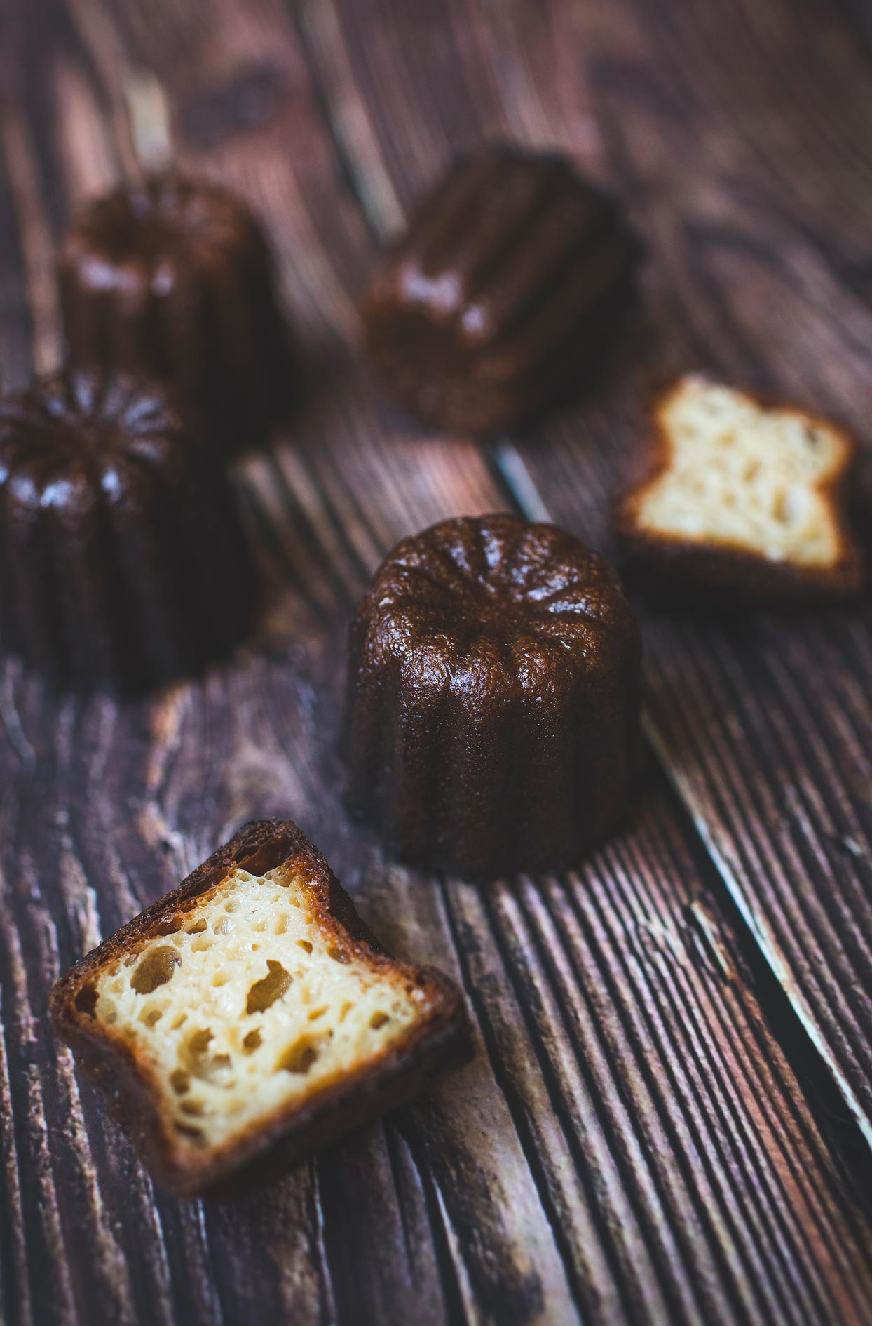 Cannelés bordelais au brandy