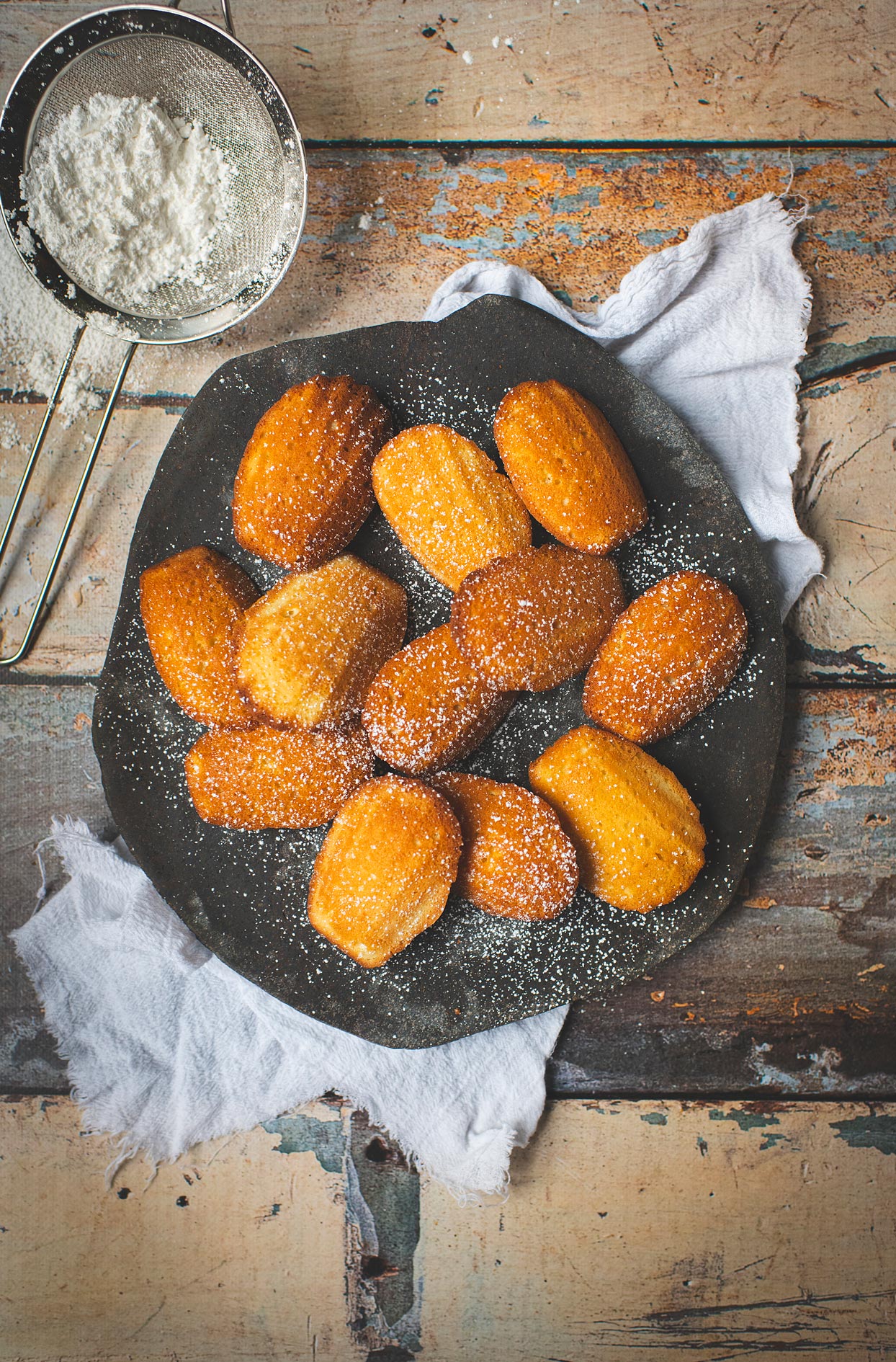Madeleines au citron