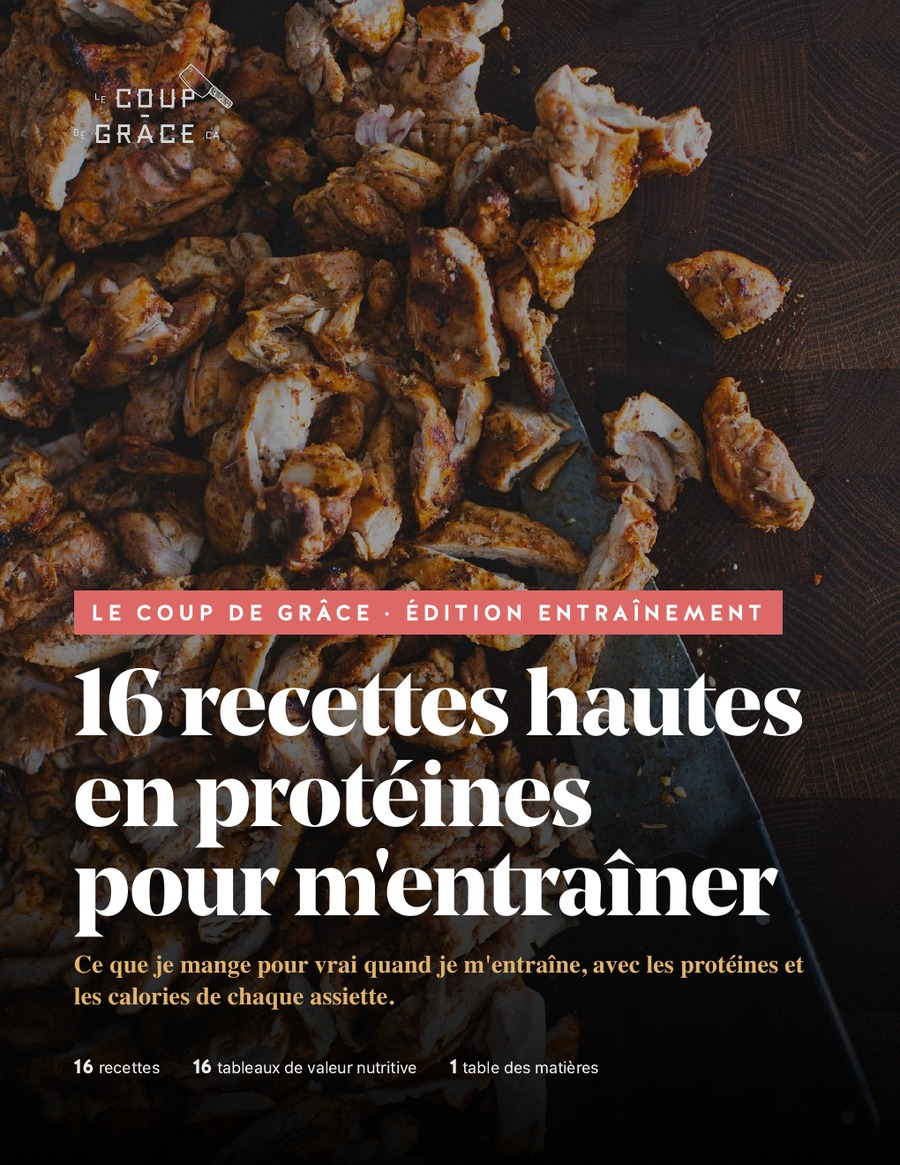 16 recettes hautes en protéines pour m’entraîner