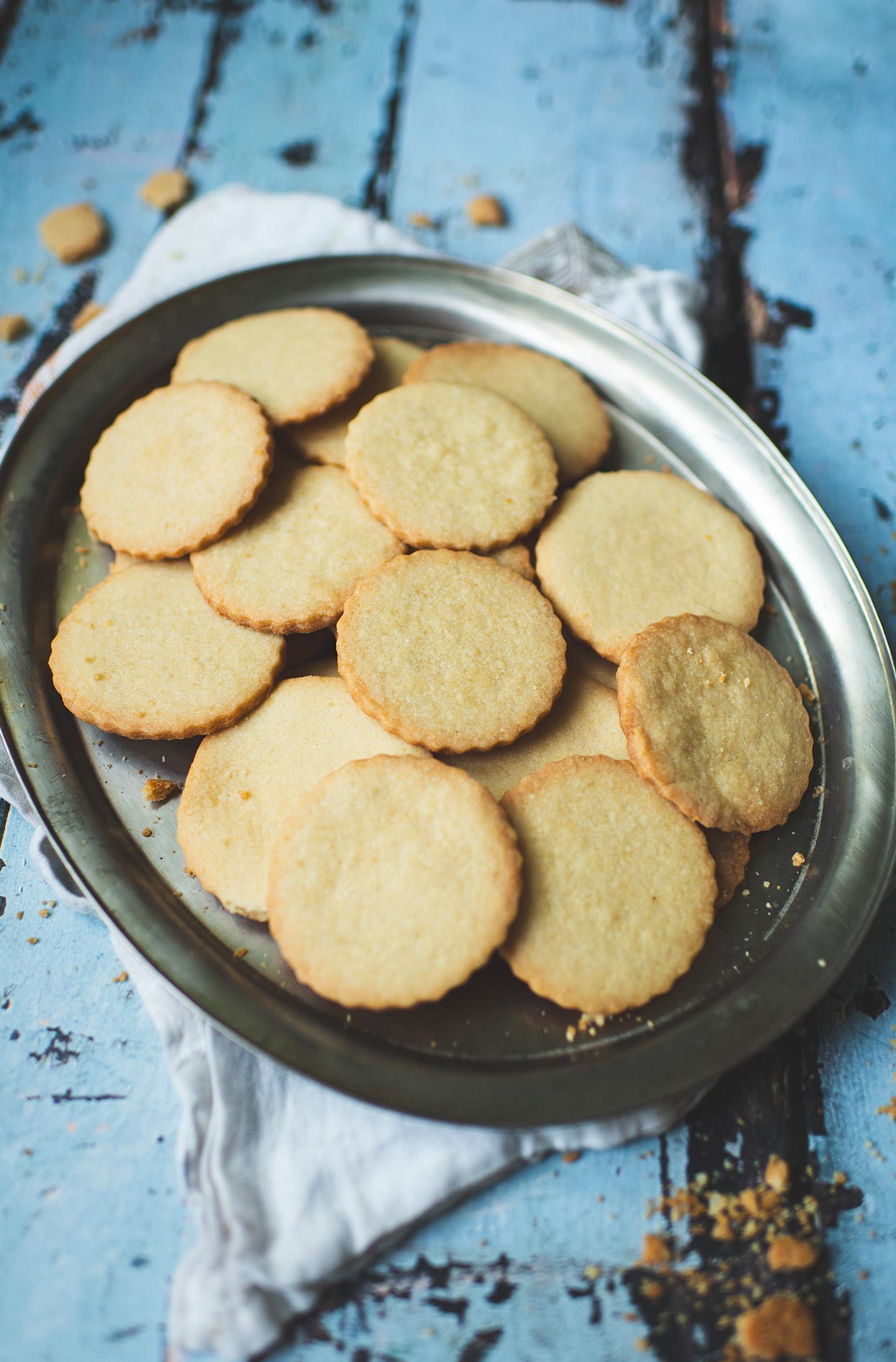 Biscuits sablés fondants à la vanille