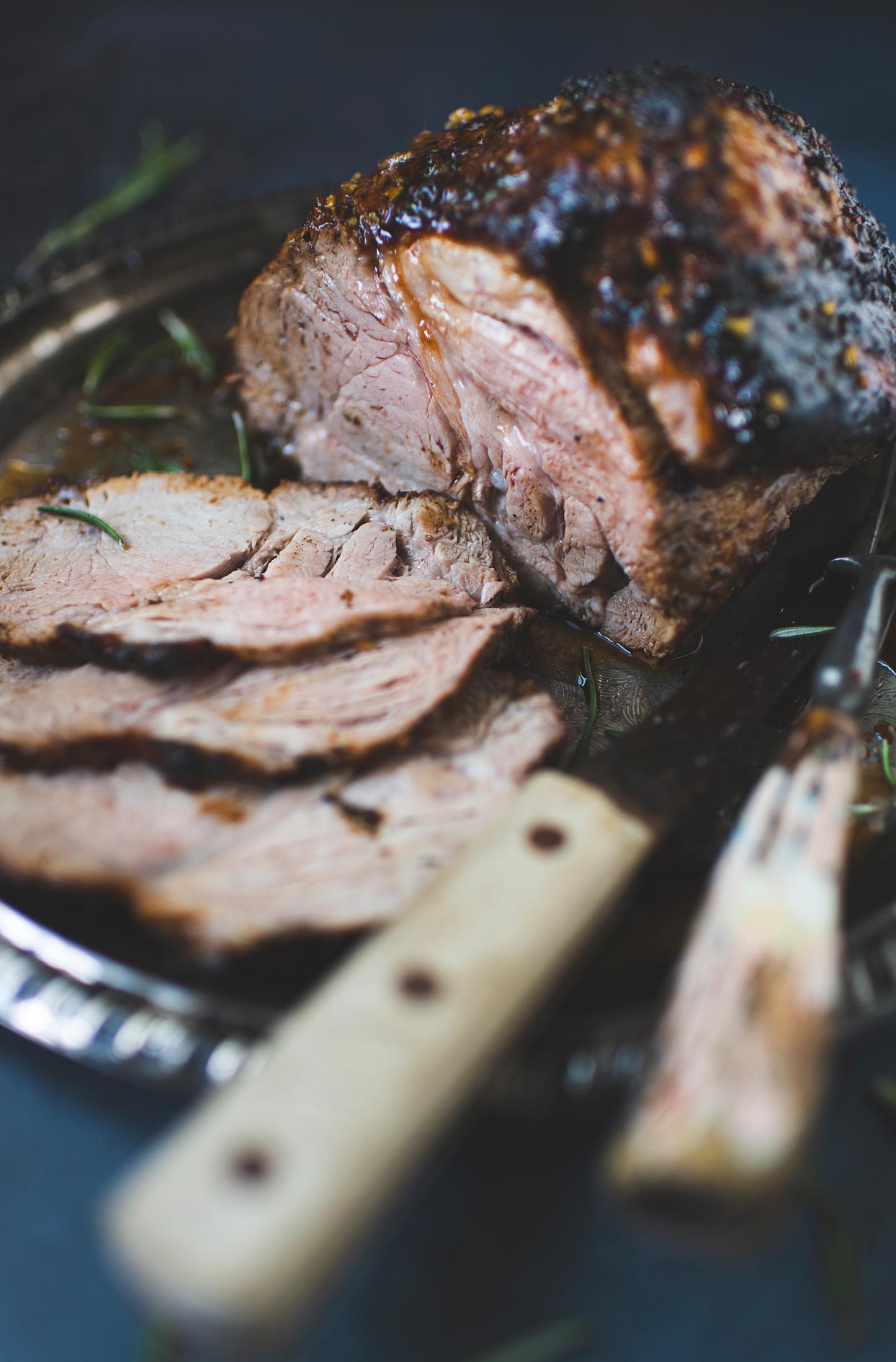 Pork Loin Roast Recipe (Honey Garlic)