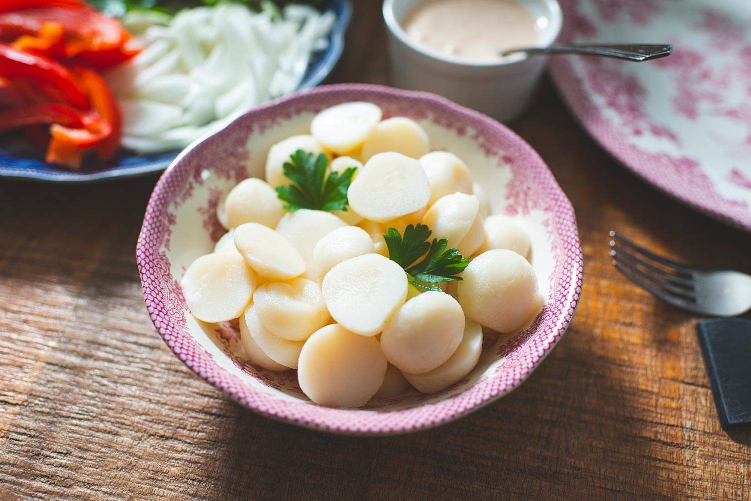 Pommes de terre parisiennes précuites pour la raclette