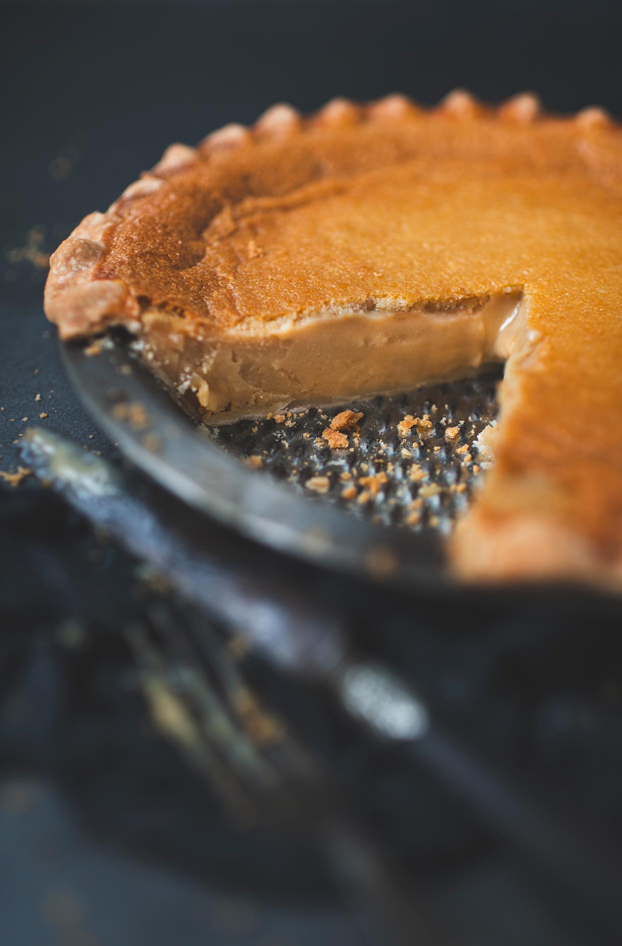 Tarte au sucre à l&rsquo;ancienne