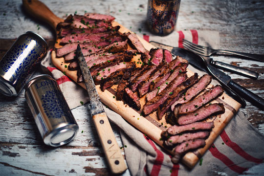 Contre Filets De Boeuf Grill S Avec Marinade Au Cidre De Pomme Le Coup De Gr Ce