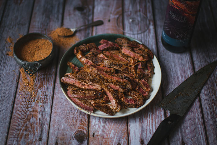 Faux Filets De Boeuf Avec Pices Steak Montr Al Maison Le Coup De Gr Ce